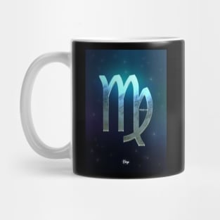 Virgo blue Mug